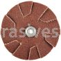 Norton 3 80 Norton Metal R265 1/4-20 Overlap Slotted Discs (2/Set)