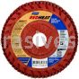 Norton 5 x 7/8 36 Norton Red Heat Quick Trim Type 27 R983 Flap Discs