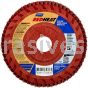Norton 5 x 7/8 120 Norton Red Heat Quick Trim Type 27 - Plastic R983 Norton Flap Discs