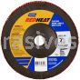 Norton 7 x 7/8 60 Norton Red Heat Type 27 High Density R983 Flap Discs