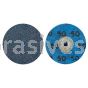 Norton 66261138633 2" 80 Grit TS BlueFire R860 Quick-Change Discs