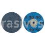 Norton 66261138635 2" 50 Grit TS BlueFire R860 Quick-Change Discs