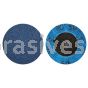 Norton 66261138672 2" 24 Grit TR BlueFire R860 Quick-Change Discs