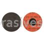 Norton Abrasives 66623319026 3" 24 Grit Norton Neon Quick Change Discs Type 3 TR