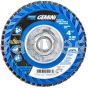 Norton 66623399003 4-1/2 x 5/8-11 120 Grit Quick Trim T27 Gemini R822/R766 Flap Discs