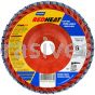 6 x 7/8 Norton Red Heat Quick Trim Type 27 60 R961 Flap Disc