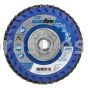 Norton 66623399131 5 x 5/8-11 80 Grit Quick Trim T27 Gemini R766T Flap Discs