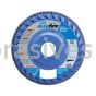 Norton 66623399148 5 x 7/8 36 Grit Bluefire R860 Type 27 Flat Standard Quick Trim Plastic Flap Discs