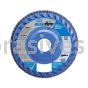 Norton 66623399149 5 x 7/8 40 Grit Bluefire R860 Type 27 Flat Standard Quick Trim Plastic Flap Discs