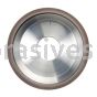 Norton Abrasives 69014118213 4 x 1-1/4 x 1-1/4 ASDC320-R100B80 Type 11A2 OD Relief Cup Wheel Diamond Norton CNC