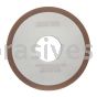 Norton Abrasives 69014118263 4 x 3/8 x 1-1/4 A4D180-R115B610 Type 1V1 Fluting Wheel Diamond Norton CNC
