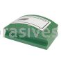 3-1/2 x 2-1/8 60 Grit Green Quadroflex Diamond Hand Pads Curved