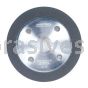 6 x 3/4 x 1-1/4 SD220-P50V99-1/8 ME27853 Type 6A2C Plain Cup Wheel w/ Counter Sunk Bolt Holes Abrasive in Rim