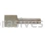 1/2 x 1/2 Type DW Mounted Point Solid Abrasive SD220-R100B99-SOLID 1/4 x 1-1/2 Spindle