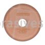 6 x 3/32 x 1-1/4 ASDC320C-R100B99-1/4 ME89562 Type 1V1P Shaped Wheels Beveled Face Relieved One Side Abrasive in Periphery