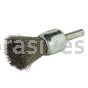 Norton 3/4 X .006 X 1/4 SHANK Stainless Steel *Bulk Packed End Brushes - For Stainless Steel