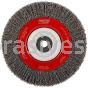 Norton 6 x .014 x 1/2-2 AH Crimped Wire Wheel Brushes For Steel Carbon Steel with reducing bushings
