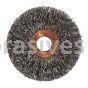 Norton 2-1/2 X .014 X 1/4 SHANK/Carbon Steel/*Bulk Packed/End Brushes - For Steel