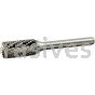 Norton 69957308007 SB5 Cylindrical End Cut 1/2 x 1 x 2-3/4 Double Cut Burrs