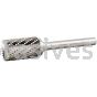 Norton 69957308008 SB6 Cylindrical End Cut 5/8 x 1 x 2-3/4 Double Cut Burrs
