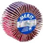 Norton 69957339722 2 x 1 x 1/4-20 Threaded 40 Grit Ceramic Alumina Pink R928 Flap Wheels