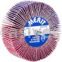Norton 69957339738 3 x 1 x 1/4-20 Threaded 60 Grit Ceramic Alumina Pink R928 Flap Wheels