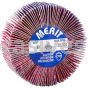 Norton 69957339739 3 x 1 x 1/4-20 Threaded 80 Grit Ceramic Alumina Pink R928 Flap Wheels