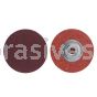 Merit Abrasives 69957399737 3/4" 24 Merit Alo QC-T1 Merit Quick Change Discs