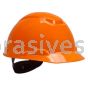 3M&trade; 7000030063 H-706R Hard Hat Orange 4-Point Ratchet Suspension