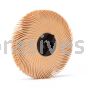 3M™ 7000046161 3 x 3/8 6 Micron Scotch-Brite™ Radial Bristle Disc Thin Bristle
