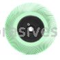 3M&trade; 7000046181 6 x 7/16 x 1 1 Micron Scotch-Brite&trade; Radial Bristle Brush with Adapter