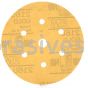 3M™ 7000119688 6" P400 Grit 216U Hookit™ Gold Dust Free Sanding Disc 01073