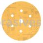 3M™ 7000119695 6" P500 Grit 216U Hookit™ Gold Dust Free Sanding Disc 01072