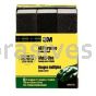 3M&trade; 7010335348 General Purpose Sanding Sponge Dual Grit 3-3/4x2-5/8x1 Extra Fine/Fine