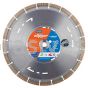 Norton 70184645926 Clipper 4 x 4 Max Cut 14 x .125 x 1"/20mm Segmented Rim Diamond Saw Blade