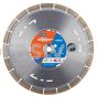 Norton 70184645927 4 x 4 Max Cut 12 x .118 x 1"/20mm Segmented Rim Diamond Saw Blade