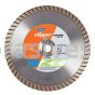 Norton 70184681512 Clipper Charger 8 x .100 x DM-7/8-5/8 Turbo Rim Tile Saw Blade