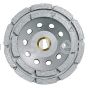 Norton 70184682586 Classic 4 x 5/8-11 Double Row Diamond Cup Grinder