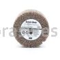 3M&trade; 7100050520 3 x 1-3/4 x 1/4 A/O Medium Scotch-Brite&trade; Cut and Polish Flap Brush