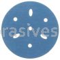 3M™ 7100090971 3” #500 Grit Hookit™ Blue Abrasive Disc 321U Multi-hole