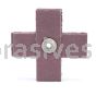 3M™ 7100094562 3 x 3 x 1 80 Grit X-wt 341D Cross Pad