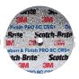 3M™ Scotch-Brite™ 7100110913 1 x 1 x 3/16 8C CRS+ Deburr and Finish PRO Unitized Wheel