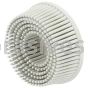 3M™ 7100138286 2” 120 Grit 07528 White Scotch-Brite™ Roloc™ Bristle Disc
