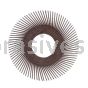 3M™ 7100138292 6” T-A 36 Grit Refill Scotch-Brite™ Radial Bristle Brush Replacement Disc
