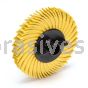 3M™ 7100138293 2 x 3/8 80 80 Grit Scotch-Brite™ Radial Bristle Disc Thin Bristle