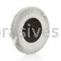 3M™ 7100138298 6 x 7/16 x 1 120 Grit Scotch-Brite™ Radial Bristle Brush with Adapter