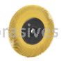 3M&trade; 7100138300 6 x 7/16 x 1 80 Grit Scotch-Brite&trade; Radial Bristle Brush with Adapter