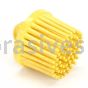 3M™ 7100138319 1 x 5/8 80 Grit TR RD-ZB Yellow Scotch-Brite™ Roloc™ Bristle Disc