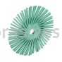 3M™ 7100138323 3 x 3/8 50 50 Grit Scotch-Brite™ Radial Bristle Disc