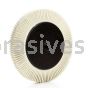 3M™ 7100138334 8 x 1 x 1-1/4 120 Grit Scotch-Brite™ Radial Bristle Brush with Flange